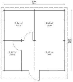 Vierasmaja Gaudiela, ovi ja ikkunat kaksinkertaisilla laseilla - Image 2