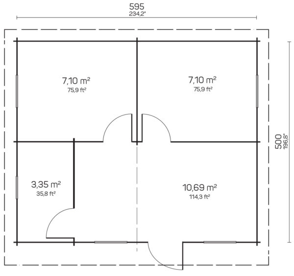 Vierasmaja Navia, ovi ja ikkunat kaksinkertaisilla laseilla - Image 2
