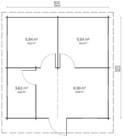 Vierasmaja Salor, ovi ja ikkunat kaksinkertaisilla laseilla - Image 2