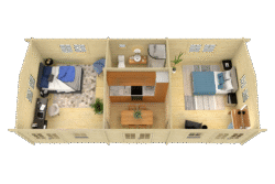 Pihamökki Pisa, 70 mm - Image 3