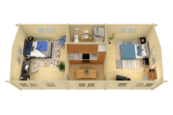 Pihamökki Pisa, 70 mm - Image 3