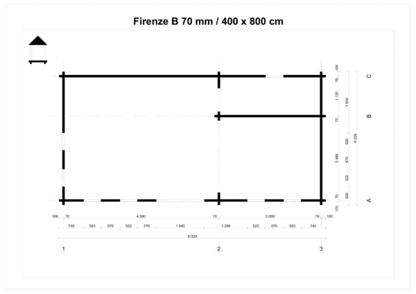 Pihamökki Firenze B 70 - Image 4