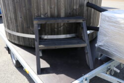 Kannellinen paljuvaunu Premium Harmaa 207 - Image 2