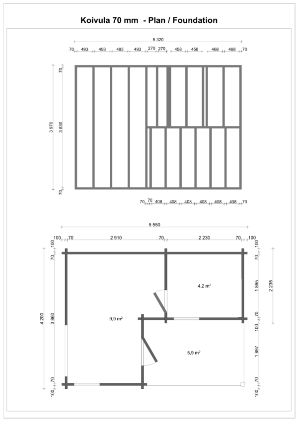 Pihasauna Koivula pukuhuoneella ja etuterassilla - Image 4