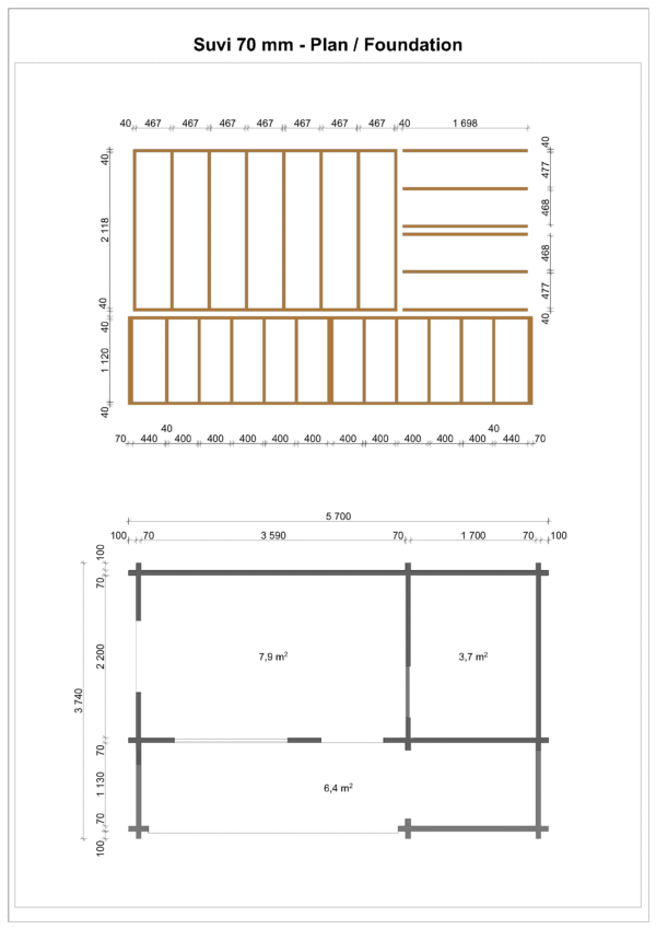 Pihasauna Suvi pukuhuoneella ja etuterassilla - Image 4