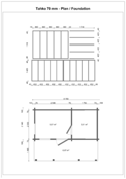 Valmis pihasauna Tahko pukuhuoneella ja etuterassilla - Image 4